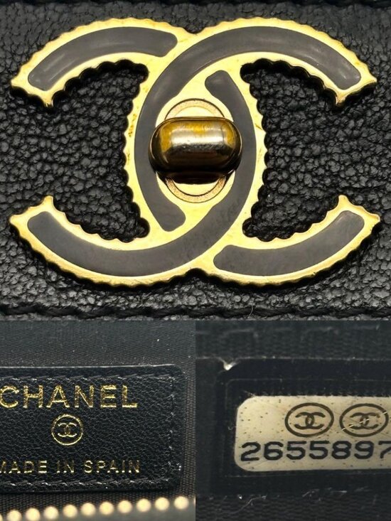 Chanel Wallet Mademoiselle Round Zip Coin Purse - Picture 11 of 12